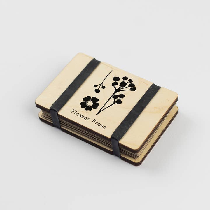 Studio Wald - Wholesale DIY Craft Kit - Pocket Flower Press - Silhouette