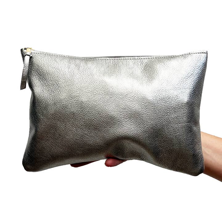 Zina Kao Exclusives - Wholesale Pouch – Women’s - Metallic Everyday Pouch: 4 sizes! Ginger/Monroe/Carter++15