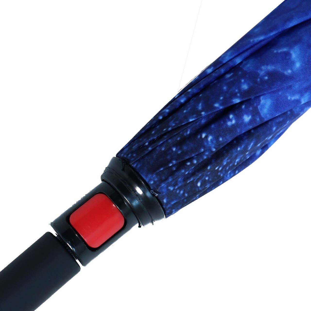Selini New York - Wholesale Umbrella - Unisex - Deep Blue Flower Double Layer Inverted Umbrella5