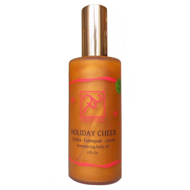 Holiday Cheer shimmering body oil for wholesale by Finestida