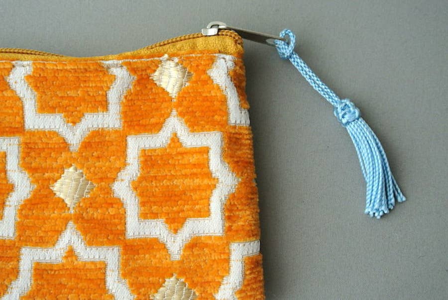 High crafty – wholesale Coin purse – Women’s – Moroccan Fabric Pouch – Mini Size  Handmade “Moubla” Upholst17