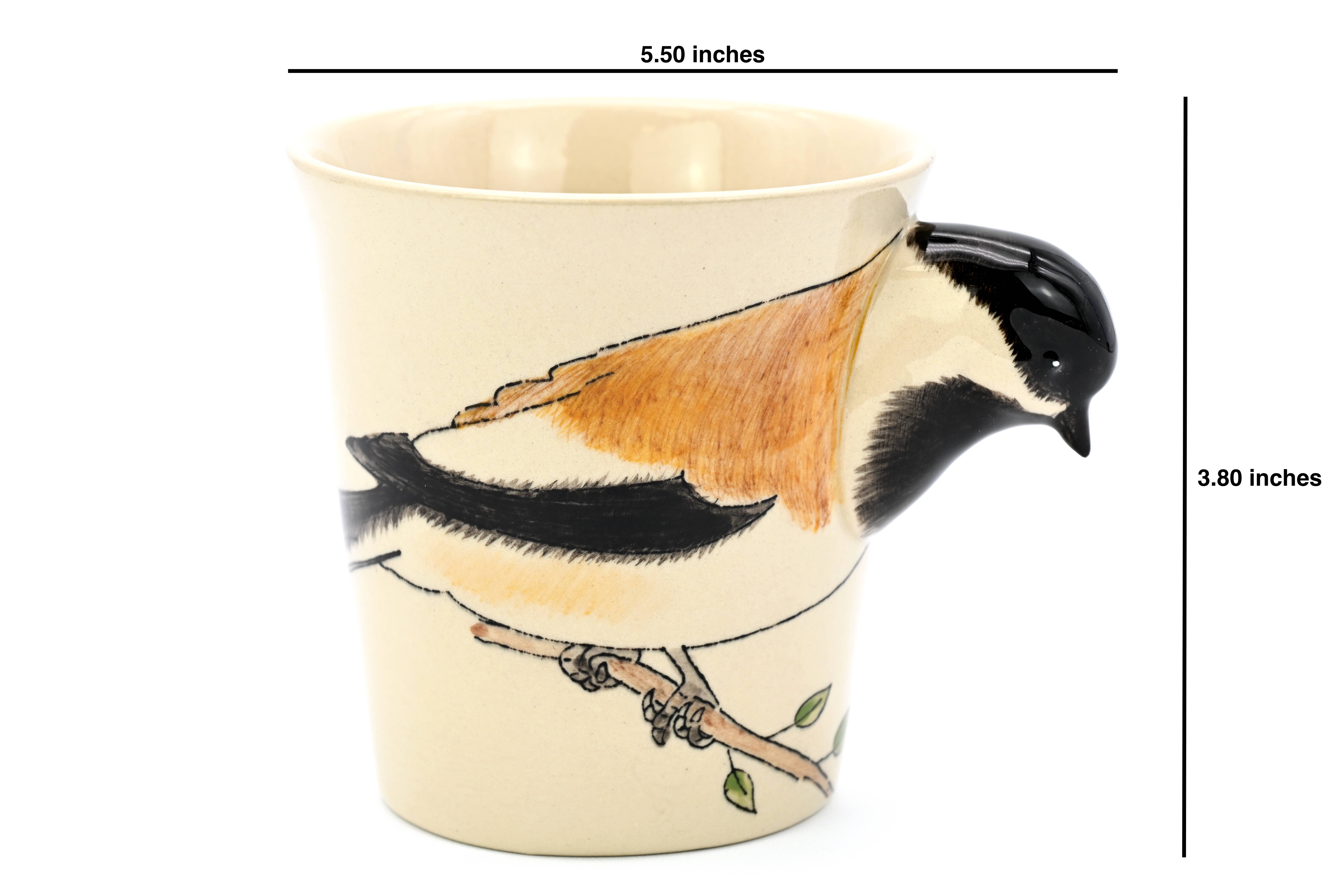 Art Floral Trading LLC – Engroshandel Kaffekrus – MUG206 Chickadee krus 10 oz1