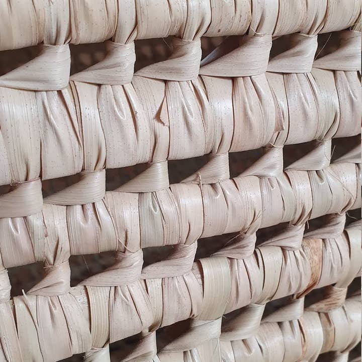 Melecraft - Wholesale Storage Bin - Wicker Storage Trunk -Palm Leaf Storage Chest Storage Basket5