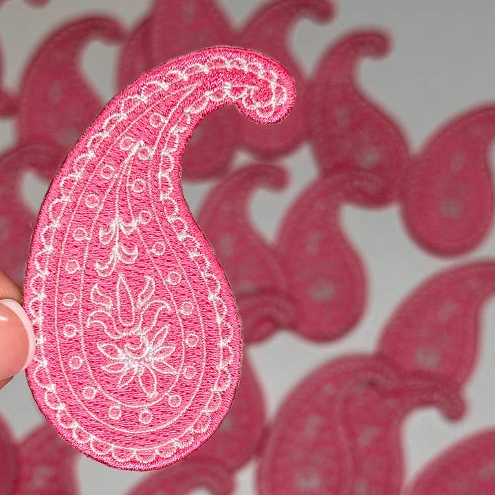 Aloe and Milk Boutique - Wholesale Patch - Paisley patch, western, boot patch, cowgirl, cheer, football7