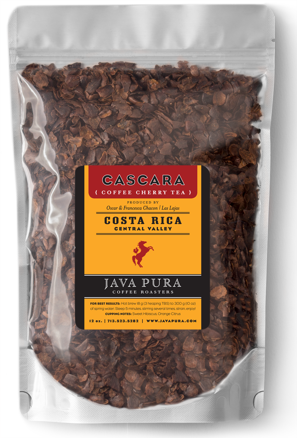 Java Pura Coffee Roasters - Wholesale Loose Tea - Costa Rica Las Lajas Cascara (coffee cherry tea)1