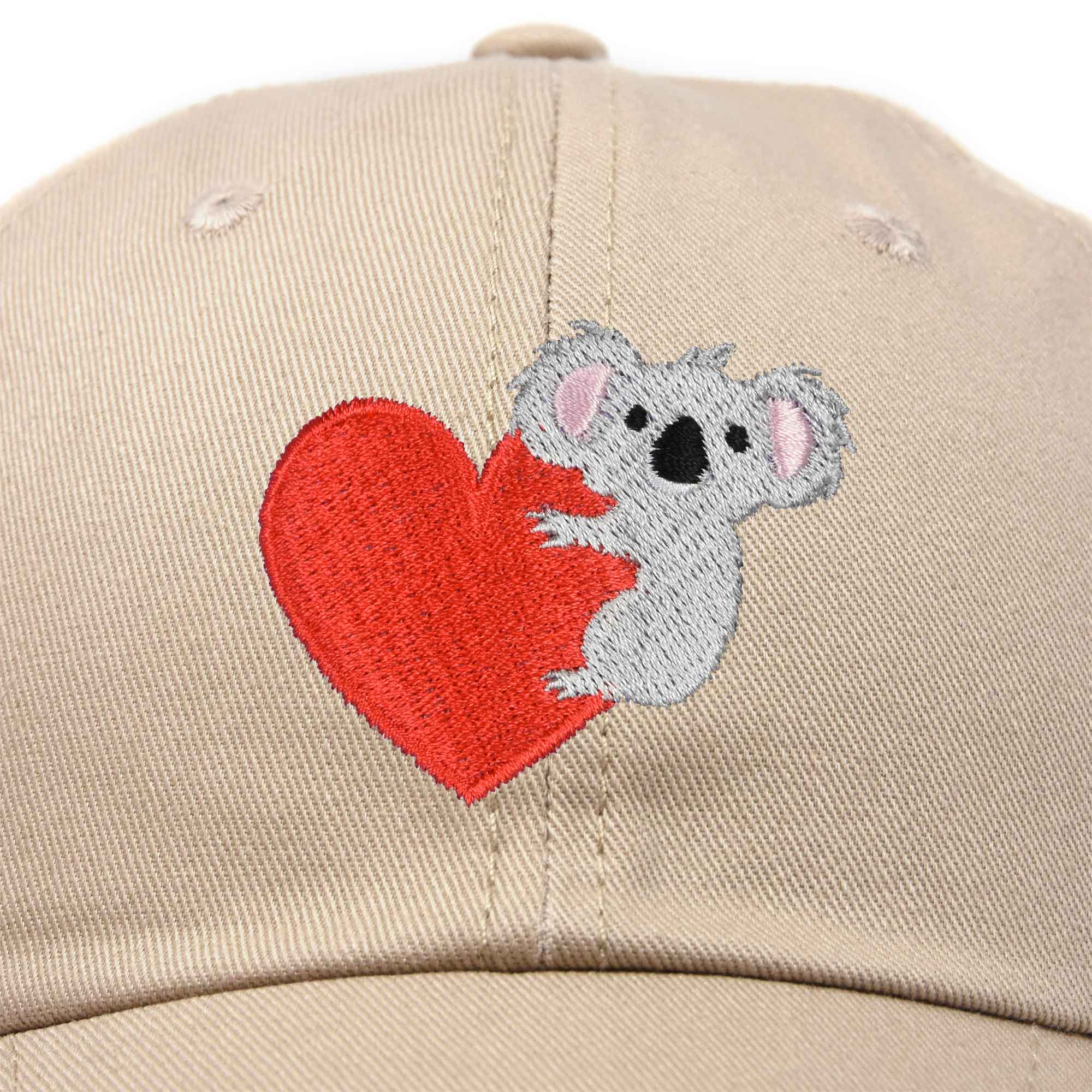 Dalix - Wholesale Baseball Cap - Women's - DALIX Cute Koala with Heart Hat Womens Embroidered Ball Cap9