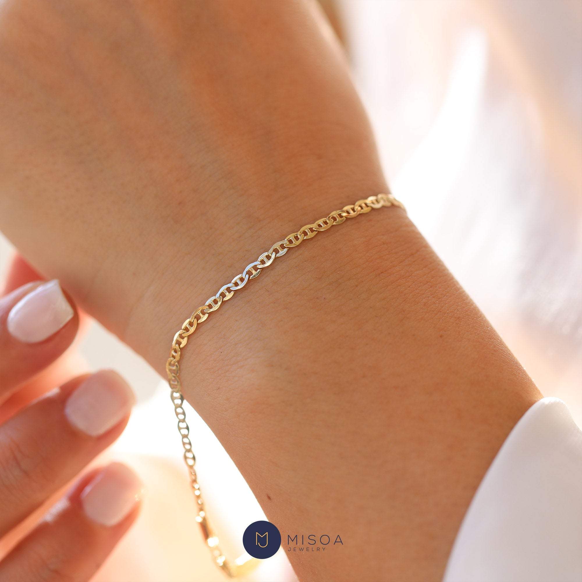 Mini Gold Sun Bracelet – Misoa Jewelry