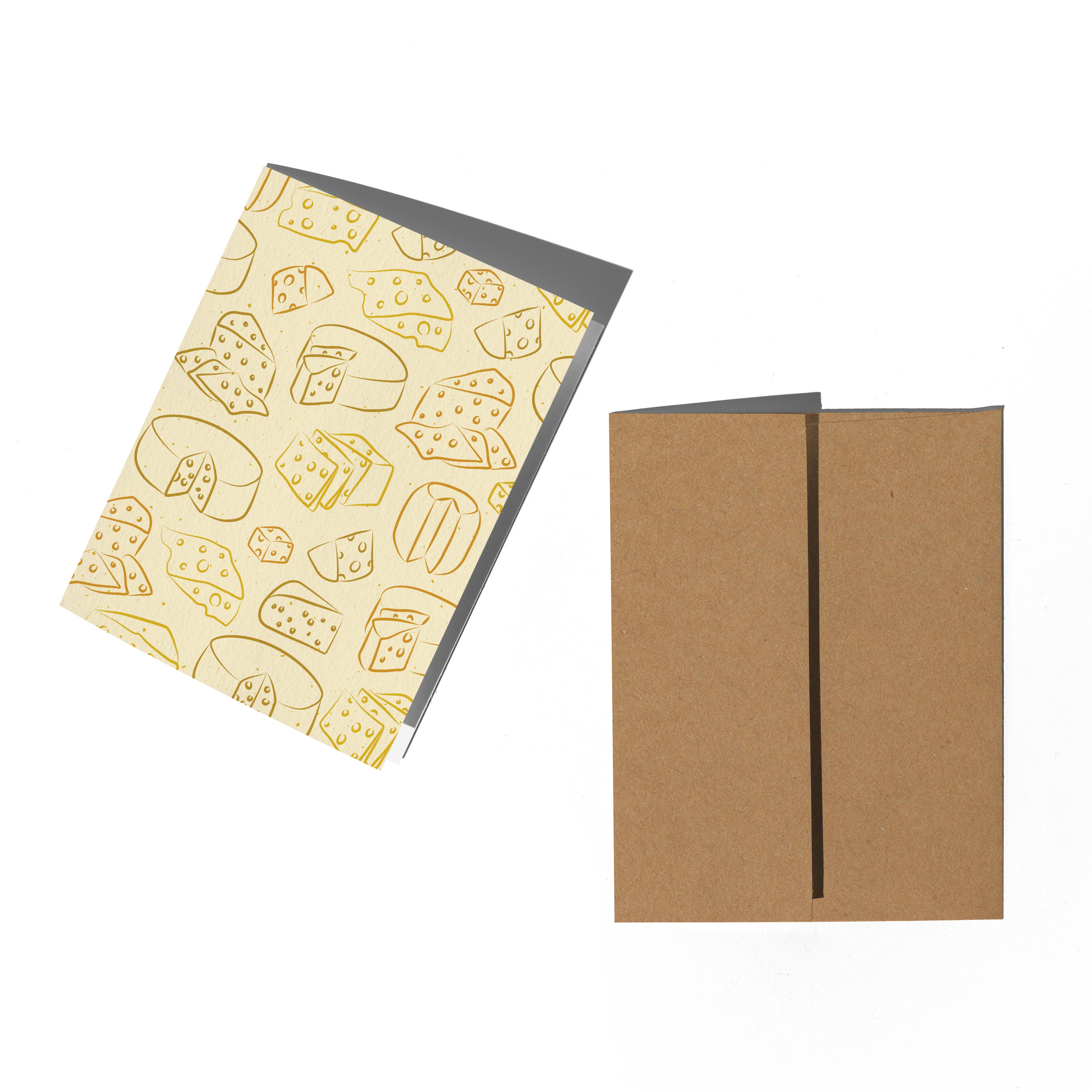 Boss Dotty Paper Co. - Wholesale Everyday Greeting Card - Cheese Please Card1