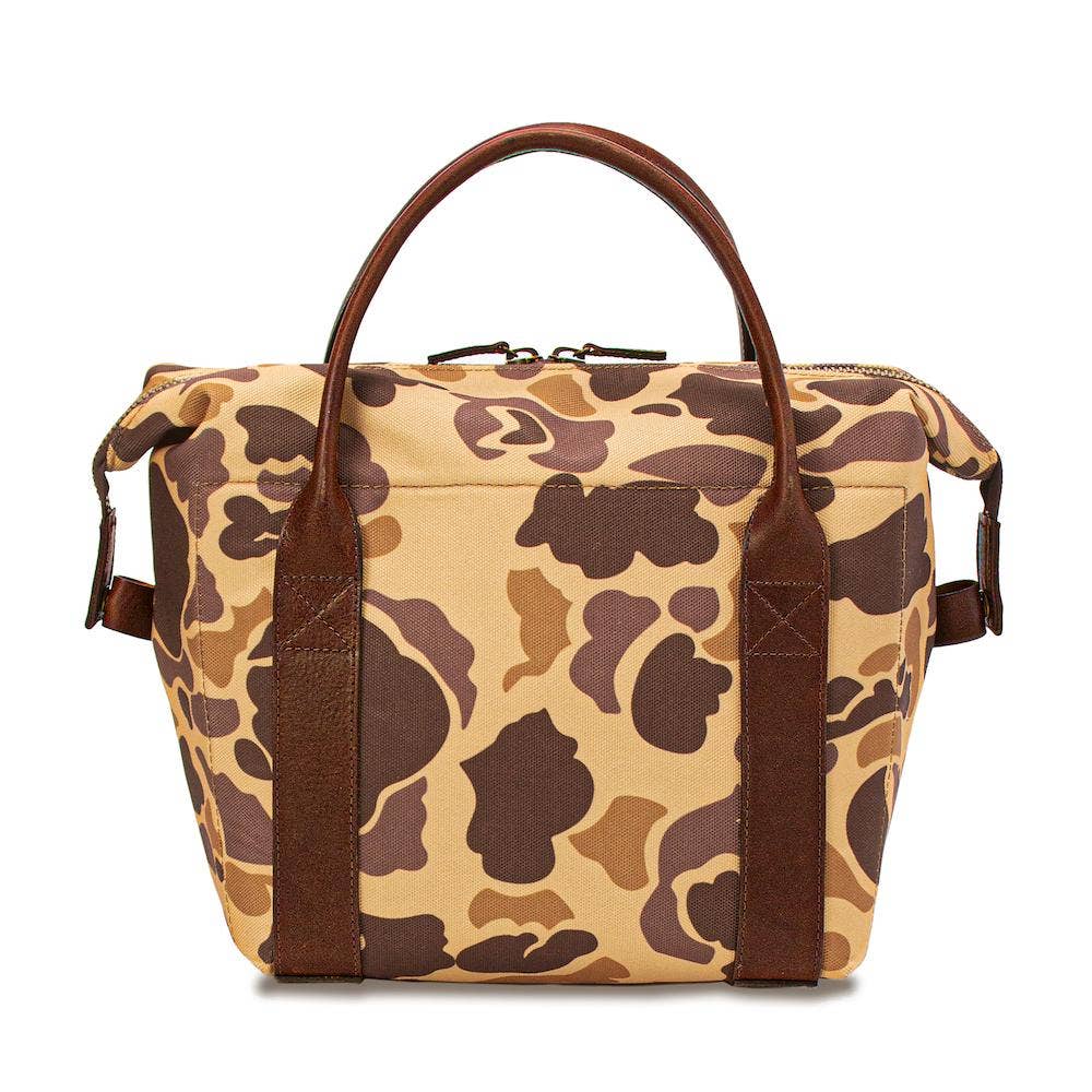 Mission Mercantile Leather Goods – Engroshandel Køletaske – Hvid Wing Voksbehandlet lærred Cooler13