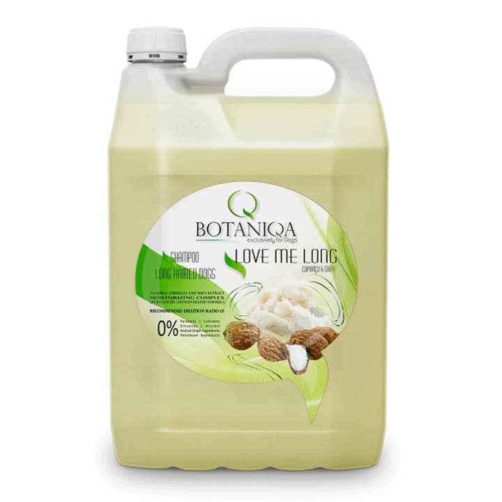 BOTANIQA Love Me Long Cupuacu & Shea Shampoo 1.35 Gallons for wholesale by King Wholesale Pet Goods