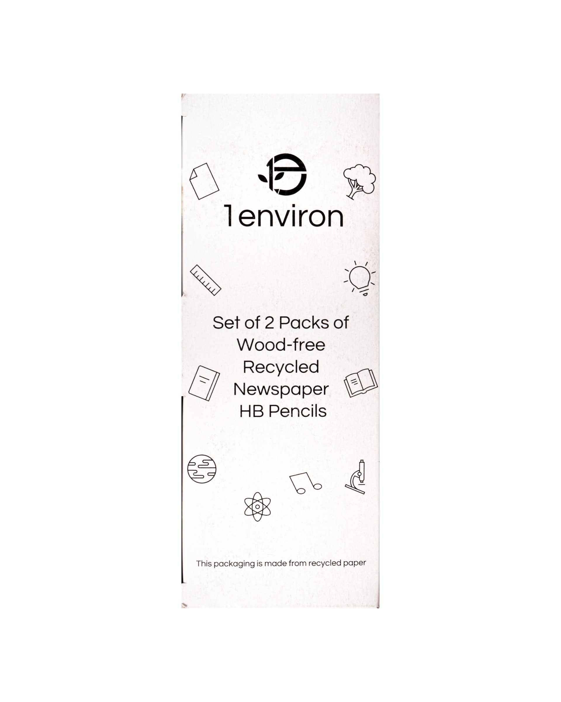 1environ Ltd – wholesale Pencil – Recycled Newspaper HB Pencils | Eco Friendly Gift4