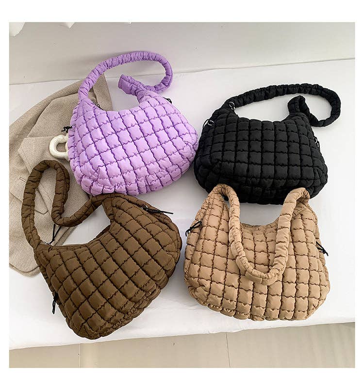 Dipped Shop - Wholesale Shoulder Bag - Women's - Solid Color Cloud Bag Large Capacity Shoulder Bag DP610211