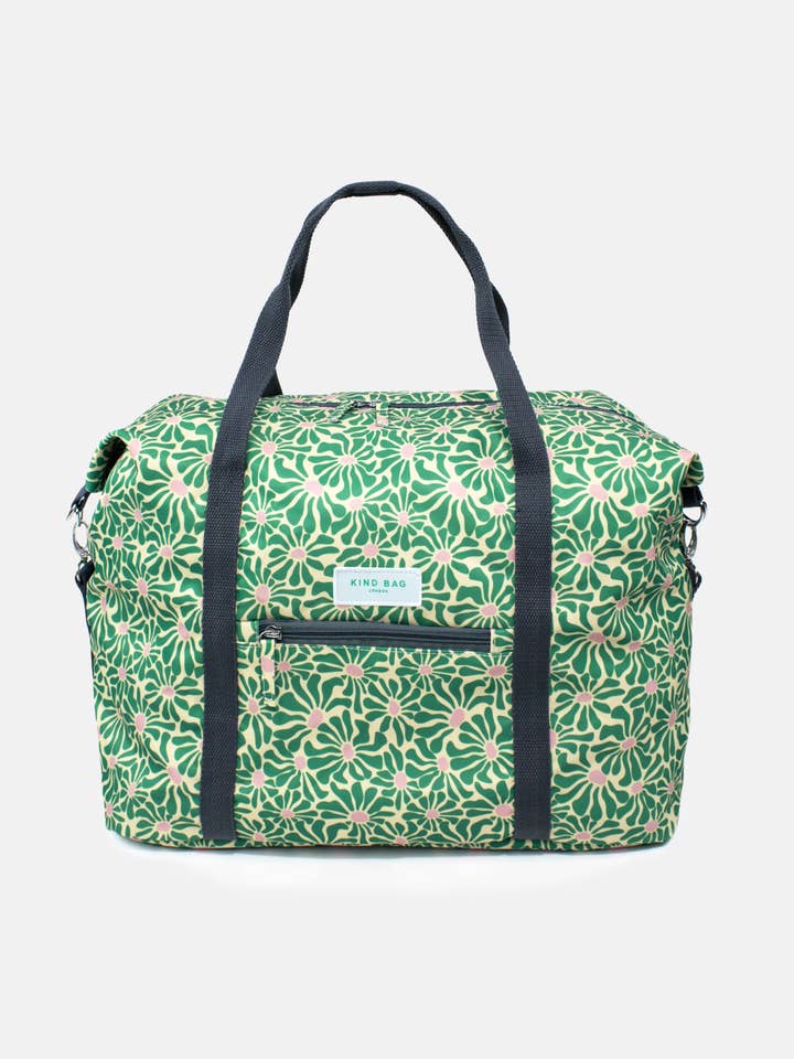 Weekender taske | Abstrakte blomster for engroshandel hos Kind Bag