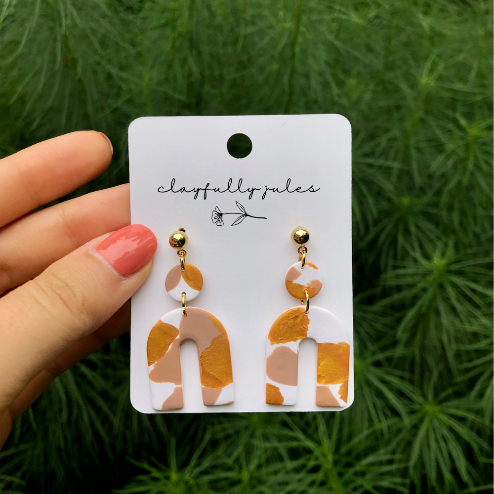 Clayfully Jules - Wholesale Dangle Earrings - The Amanda mini1
