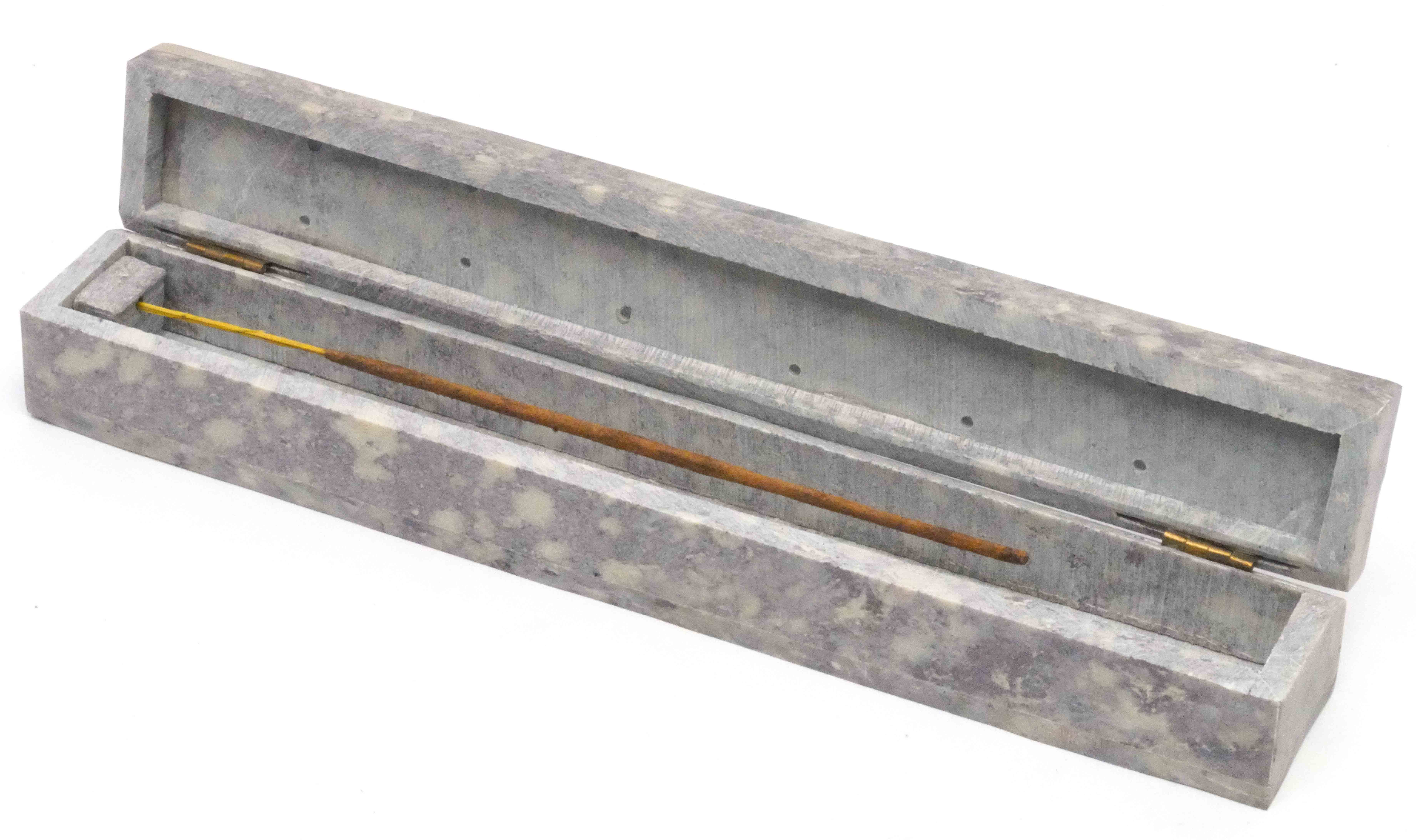 R. Expo/Song of India - Wholesale Incense Holder - 7 Chakra Stone Incense Burner2