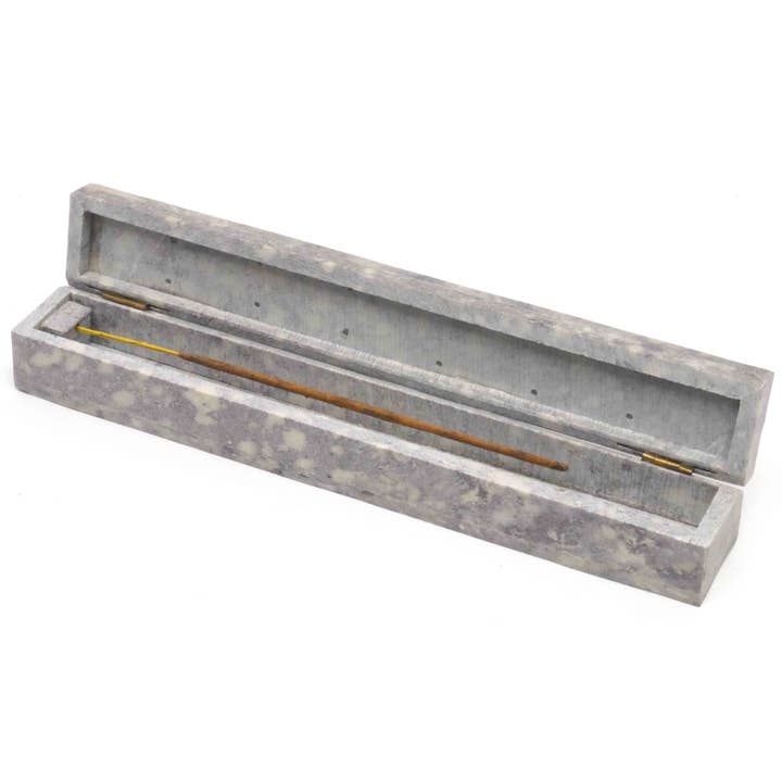 R. Expo/Song of India - Wholesale Incense Holder - 7 Chakra Stone Incense Burner2