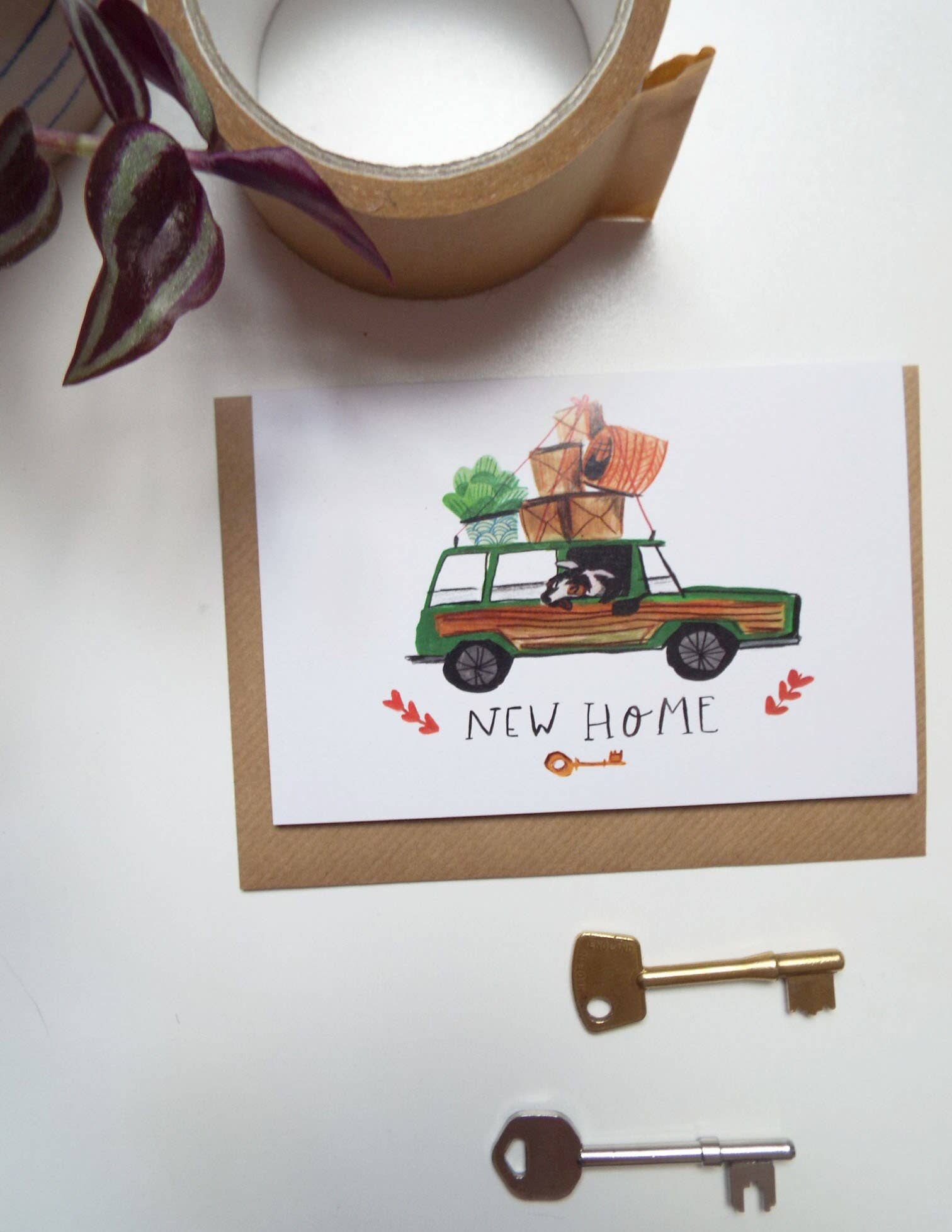 Dick Vincent Illustrations - Wholesale Housewarming Card - New Home Card1