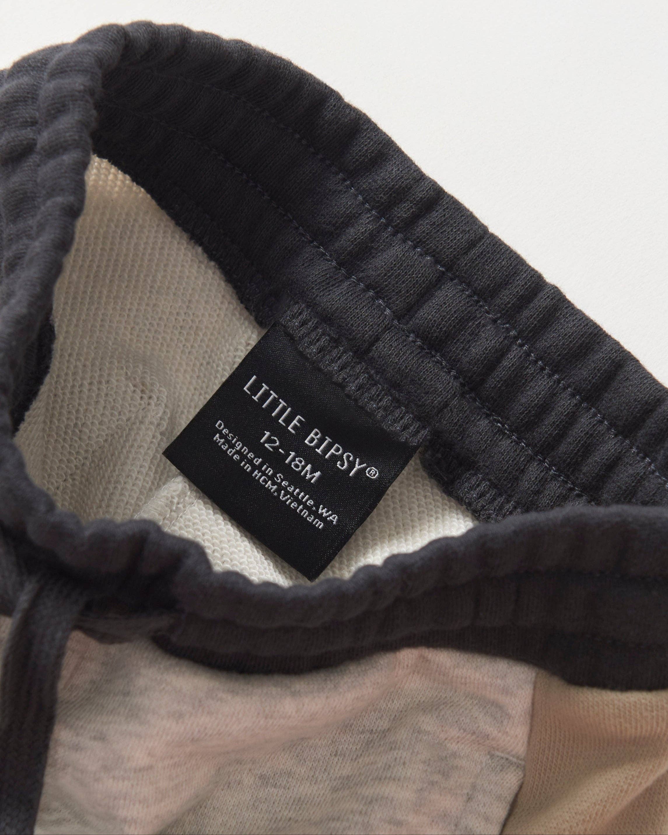 Little Bipsy - Wholesale Lounge Sweatpants/Joggers - Kids - Side Stripe Jogger - Stone Grey7