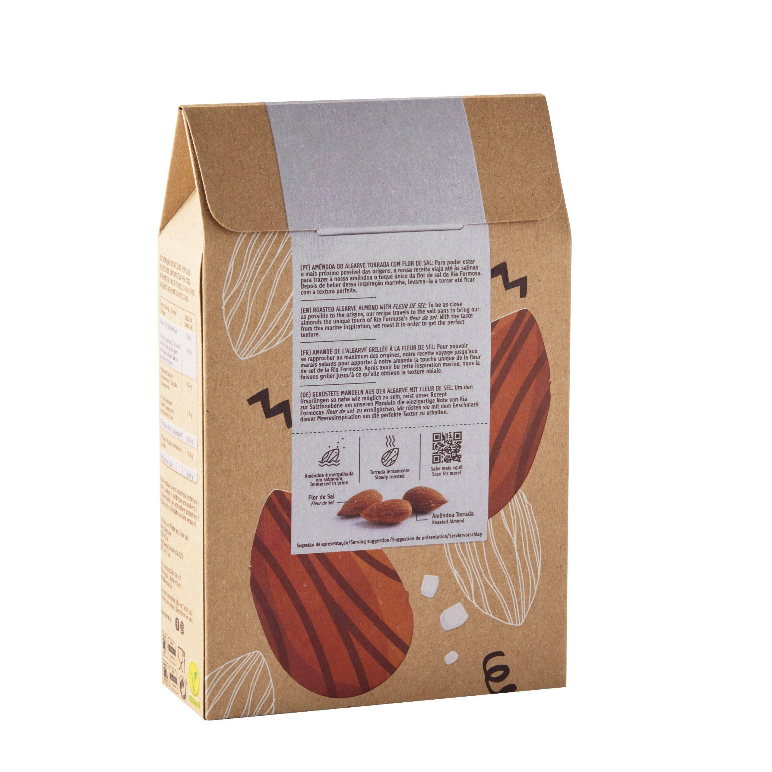 I'M NAT - Wholesale Nuts - Roasted Algarve Almond With Fleur De Sel 120g1