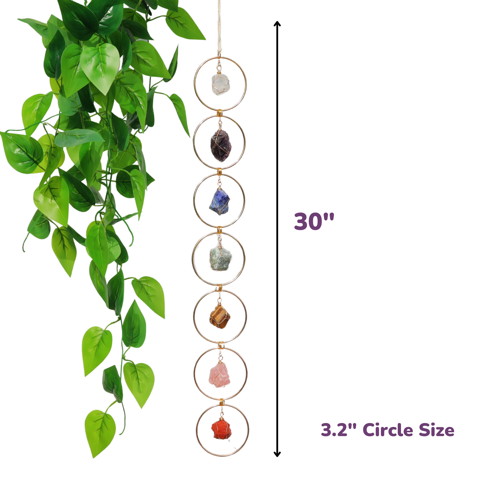 Pozbee - Wholesale Mobile - 7-Chakra Crystal Hanging Decor3