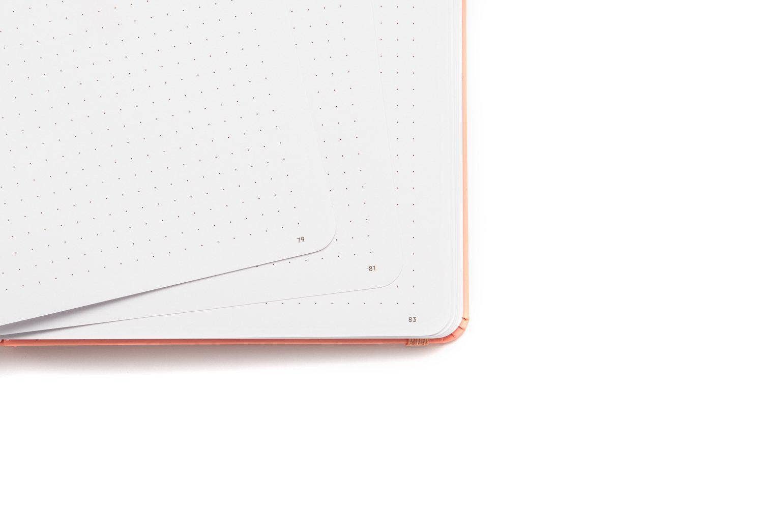 Yop & Tom | Journals, Notebooks & Planners - Vente Journal intime - Journal à points Lune & Étoile | Papier extra épais Cuir végan8