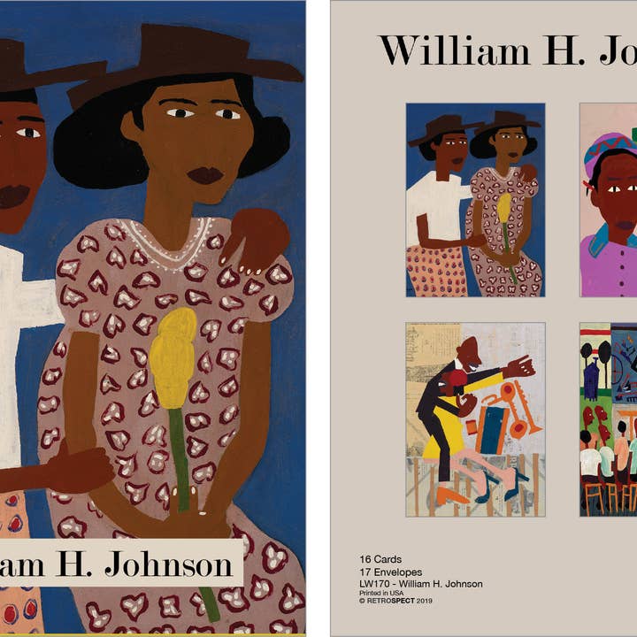 William H Johnson Lot de cartes de notes pour la vente par The Retrospect Group Collection