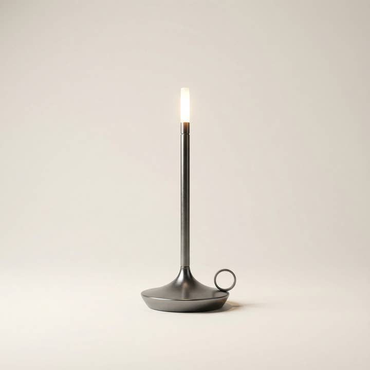 Kiyo Home - Wholesale Accent/Desk Lamp - Portable Cordless Candle Lamp | Touchable Lamp | LED Lamp3