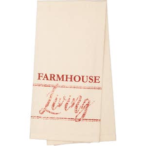 This Set of 12 Farmhouse Kitchen Towels Is Only $16