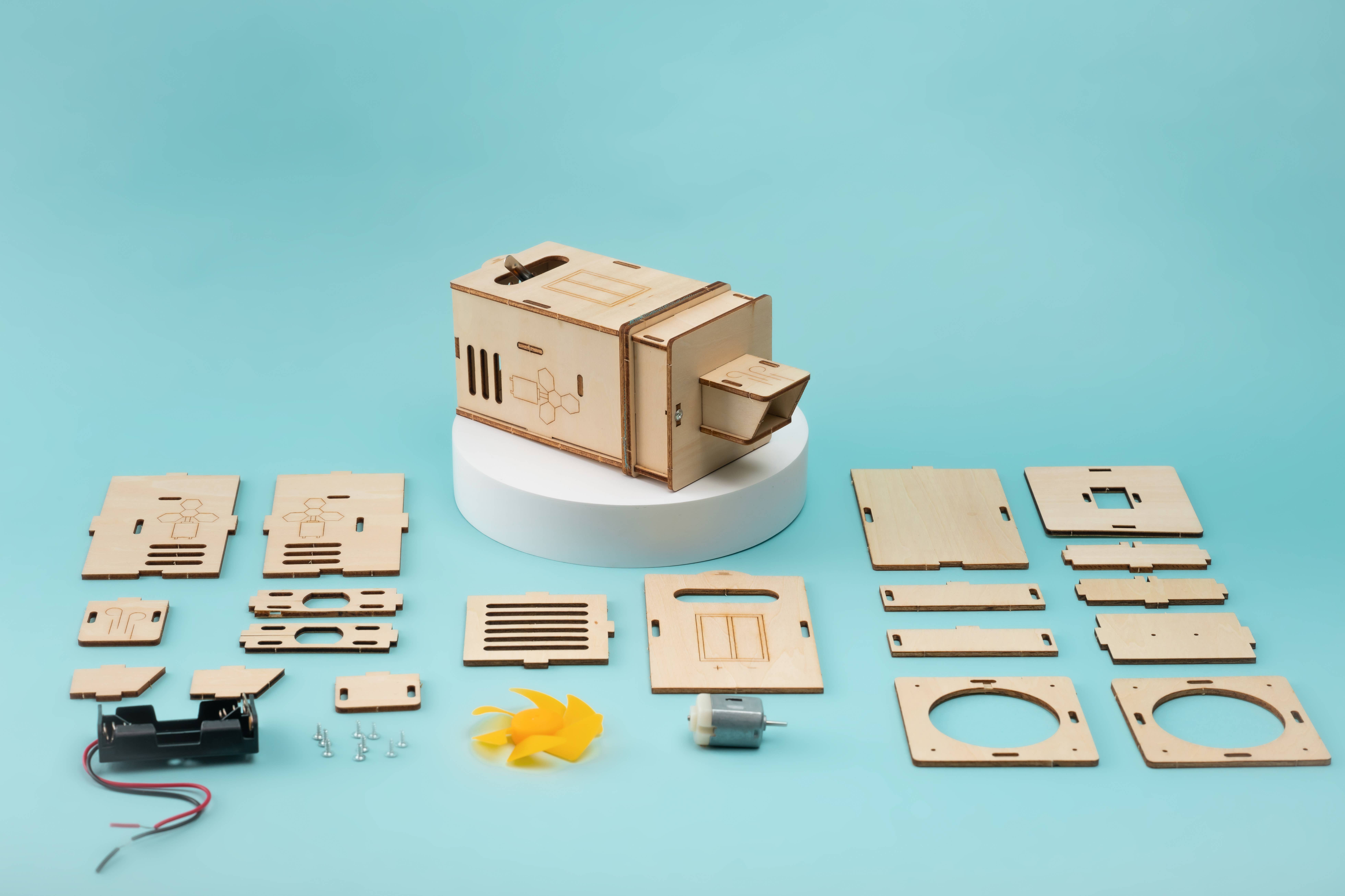 Kitsville - Wholesale DIY Craft Kit - Kids - Vaccum Cleaner DIY Kit, Educational STEM Toy for Kids2