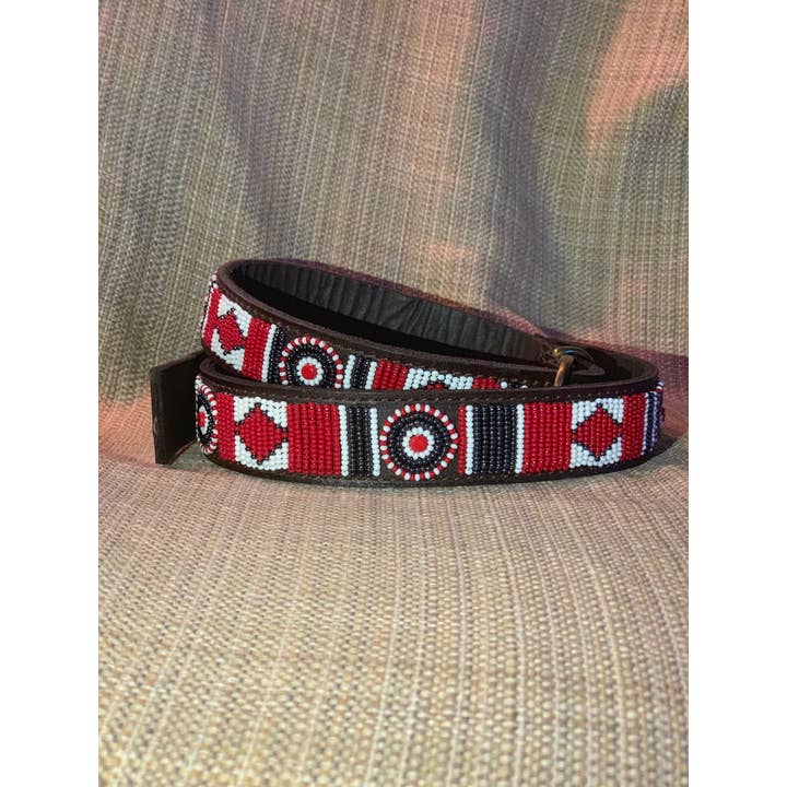 Her Best Foot Forward - Wholesale Pet Collar - Dog - Scooter Beaded Dog Collar - Vibrant Handmade Maasai Ethical Pet Accessory from East Africa2