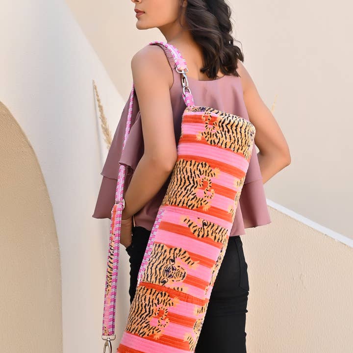 CYC - Wholesale Yoga Bag - The Tibetan Tiger Velvet Yoga Bag10