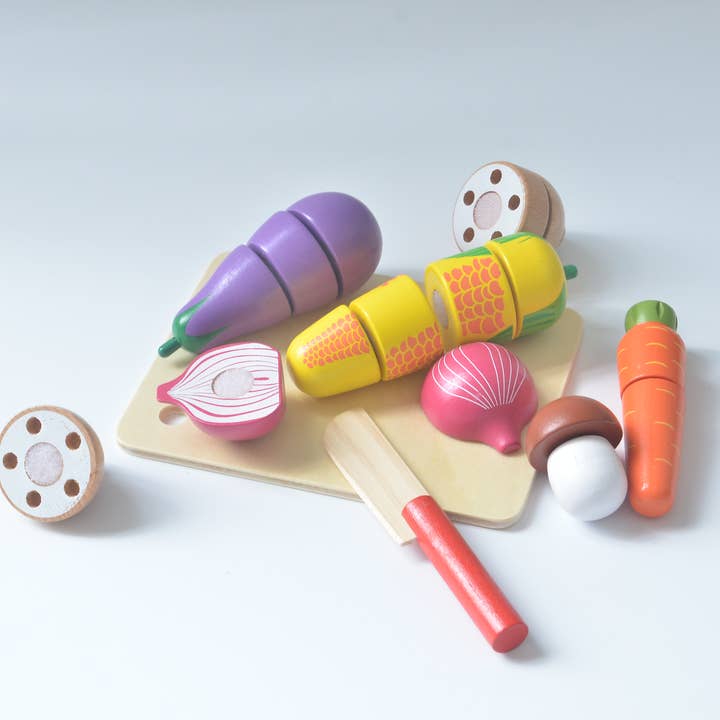 ACOOL TOY - Venta al por mayor Juguete de madera - Niños - Corte de verduras AC6654 - MOQ 87