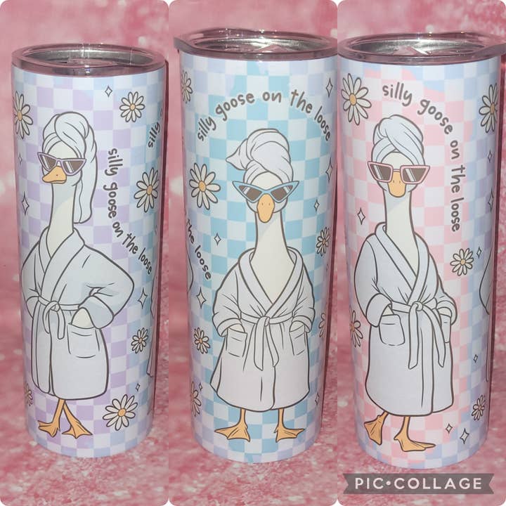 20oz Silly Goose Tumbler for wholesale by Heartfelt blanks