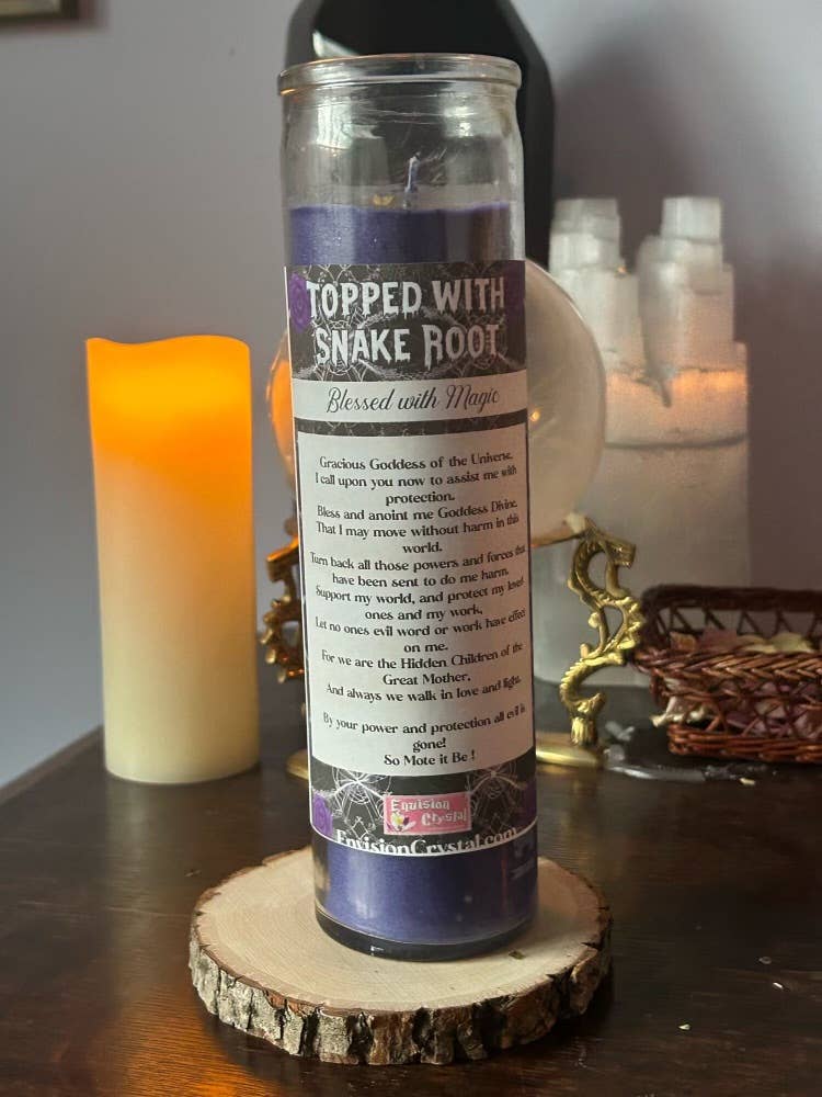 Envision Crystal – Vela em jarro/copo por atacado – Vela Contra o Mal de 7 Dias - Perfumada e Abençoada1