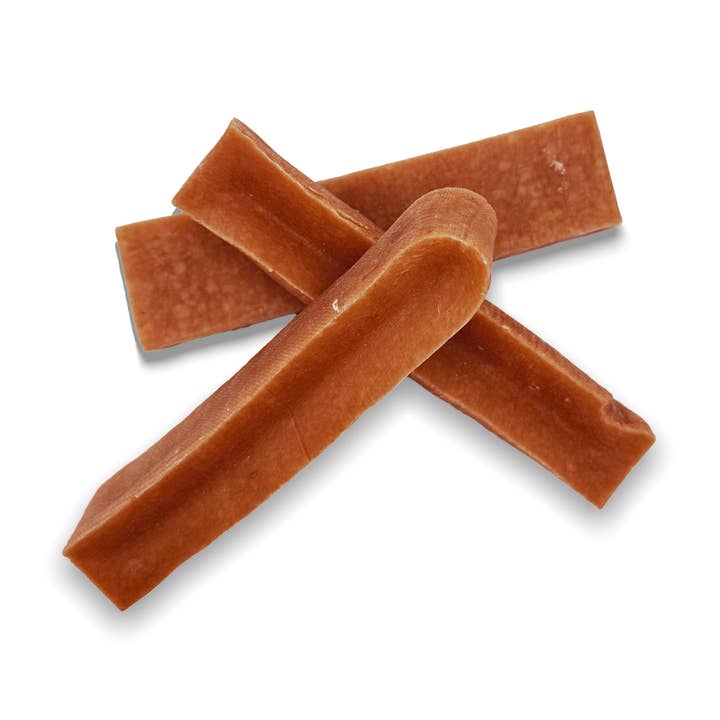 Pumpkin Yak Milk Chews - Large Sized for wholesale by peaksNpaws