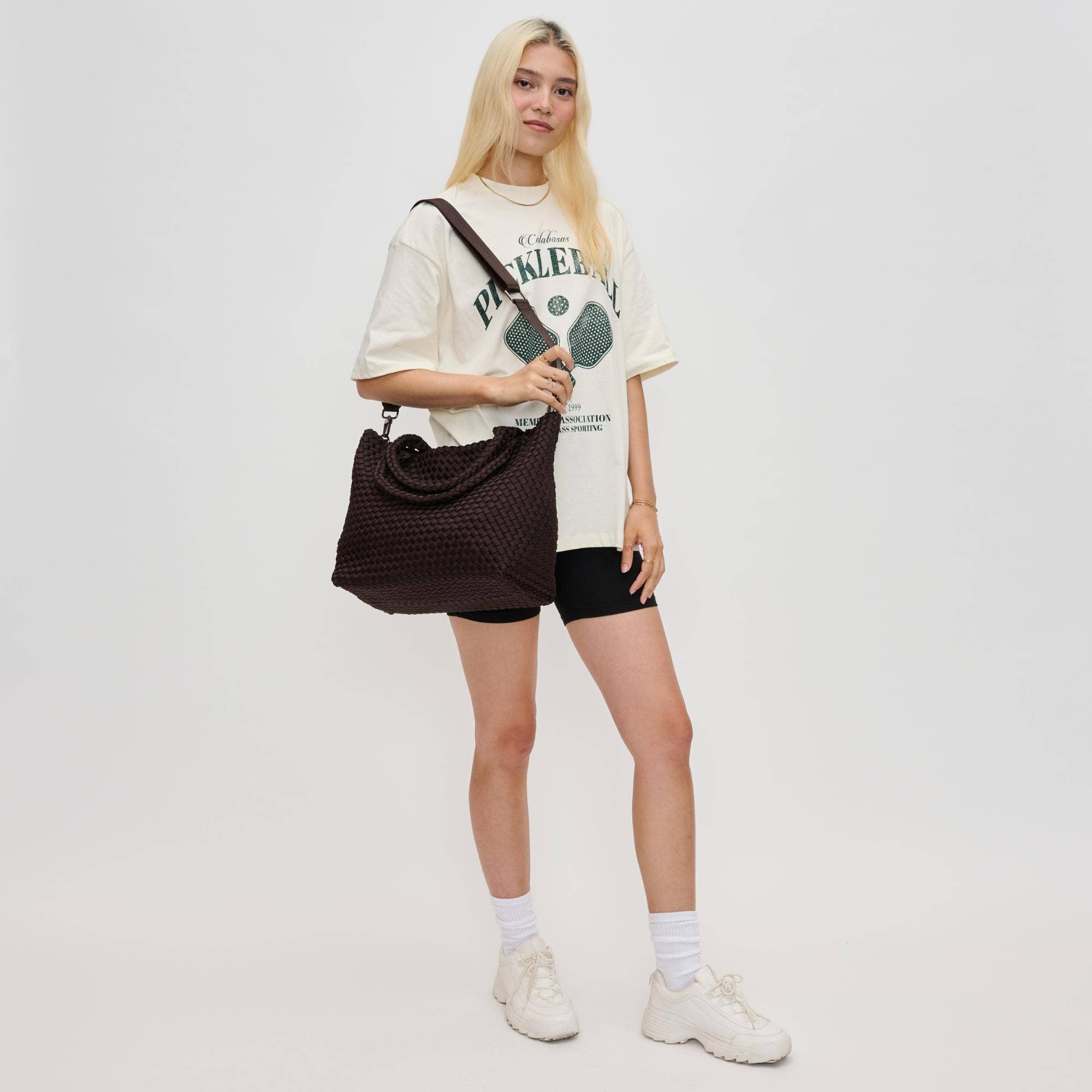 Sol and Selene - Vendita all'ingrosso Borsa tote - Donna - Borsa Media in Neoprene Intrecciato "Sky's The Limit"142