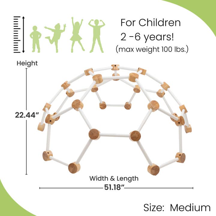 Little Partners - Wholesale Sporting Game - Kids & Baby - Indoor Climbing Gym - Jungle Gym Dome for 18 months and up7