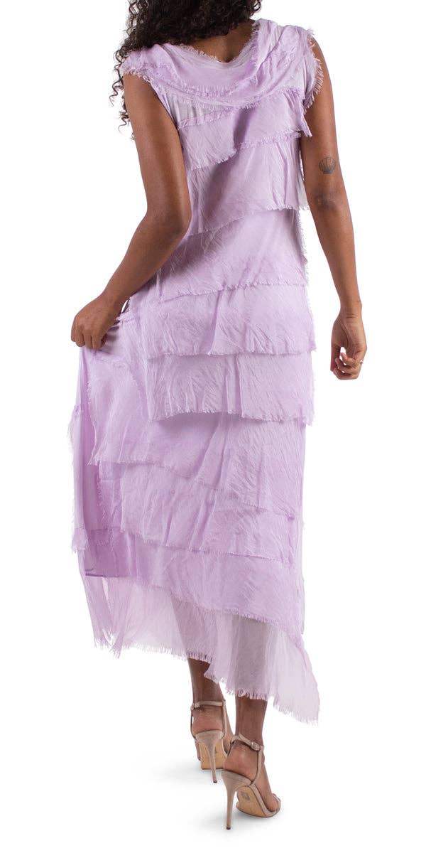 Gigi Moda - Wholesale Dress - Women's - Full Length Ruffle Dress24