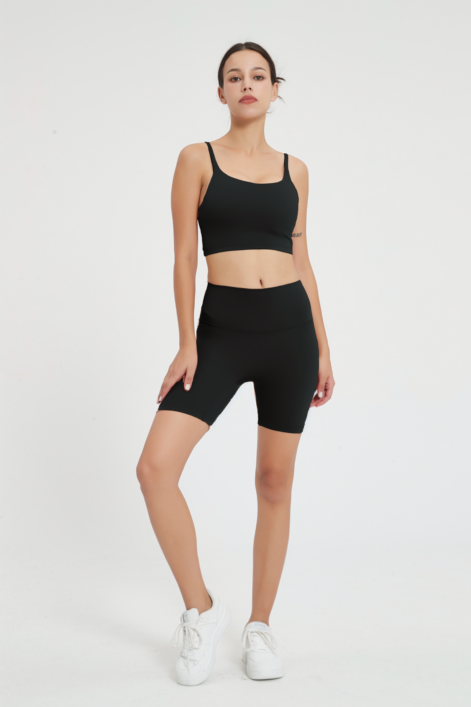 91thelabel - Wholesale Activewear Set - Women's - Esther Cami Top & Luna Short 2 Piece Activewear Set 11