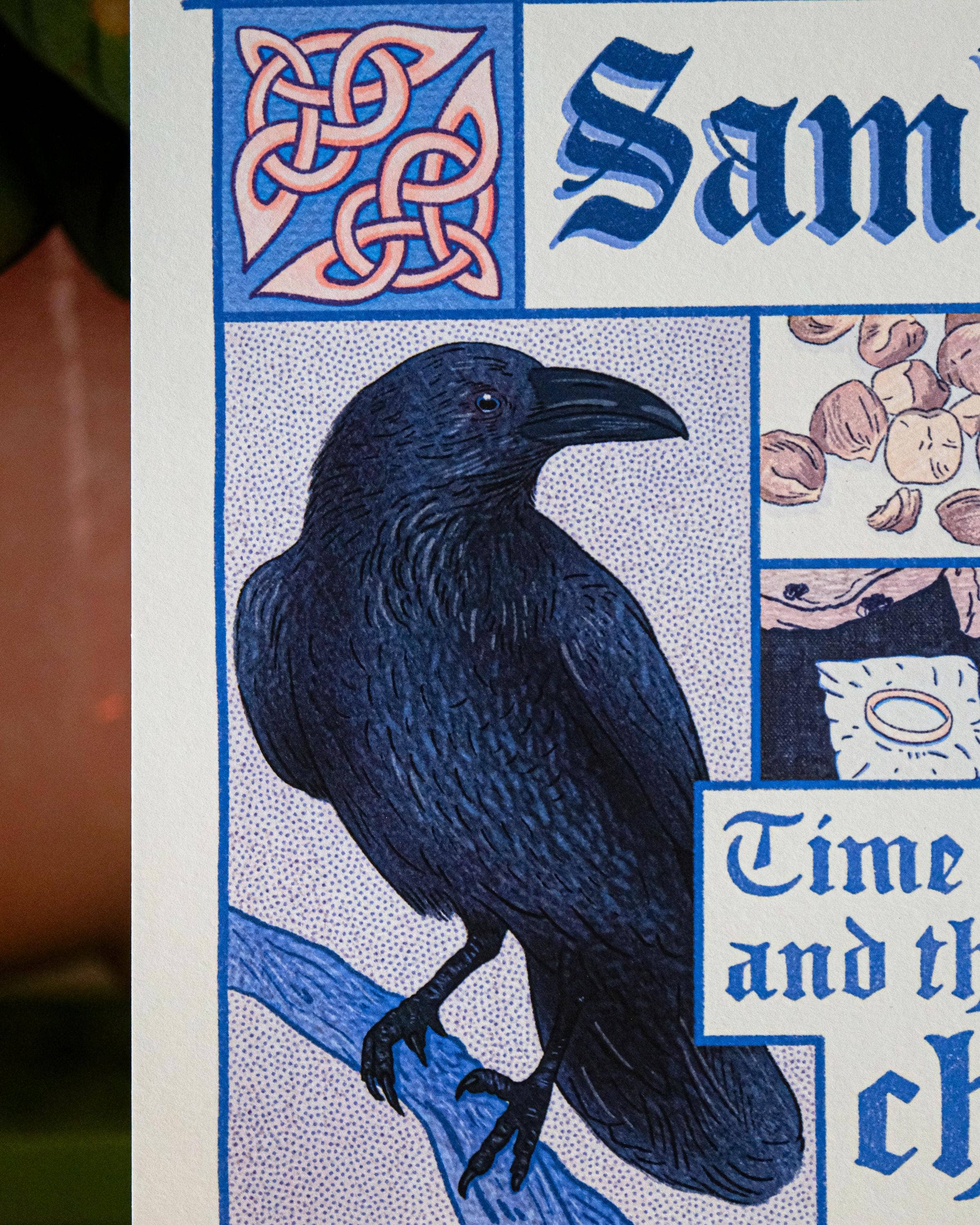 Sophie Carroll-Hunt - Wholesale Art Print - Samhain Celtic Festival Art Print for Irish Home Decor3