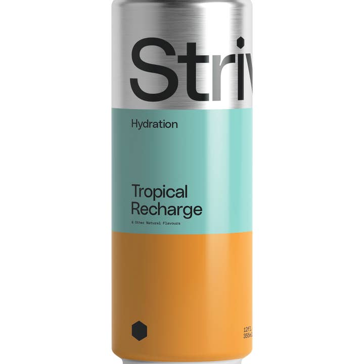 Strive Soda - Wholesale Soda/Carbonated Drink - Strive Soda - Tropical (12 Pack)