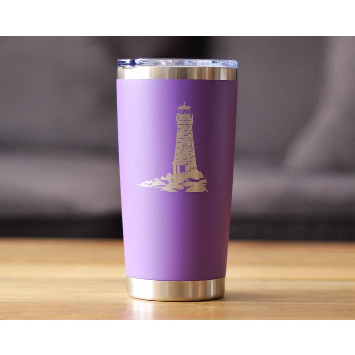 bevvee - Wholesale Insulated Mug/Tumbler - Lighthouse Insulated Travel Tumbler - Lighthouse Gifts4