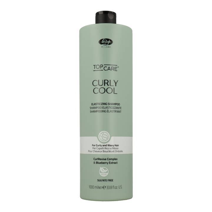 Lisap Top Care Curly Cool Elasticing Shampoo 1000Ml for wholesale by SUBLIME BEAUTY WHOLESALER SL