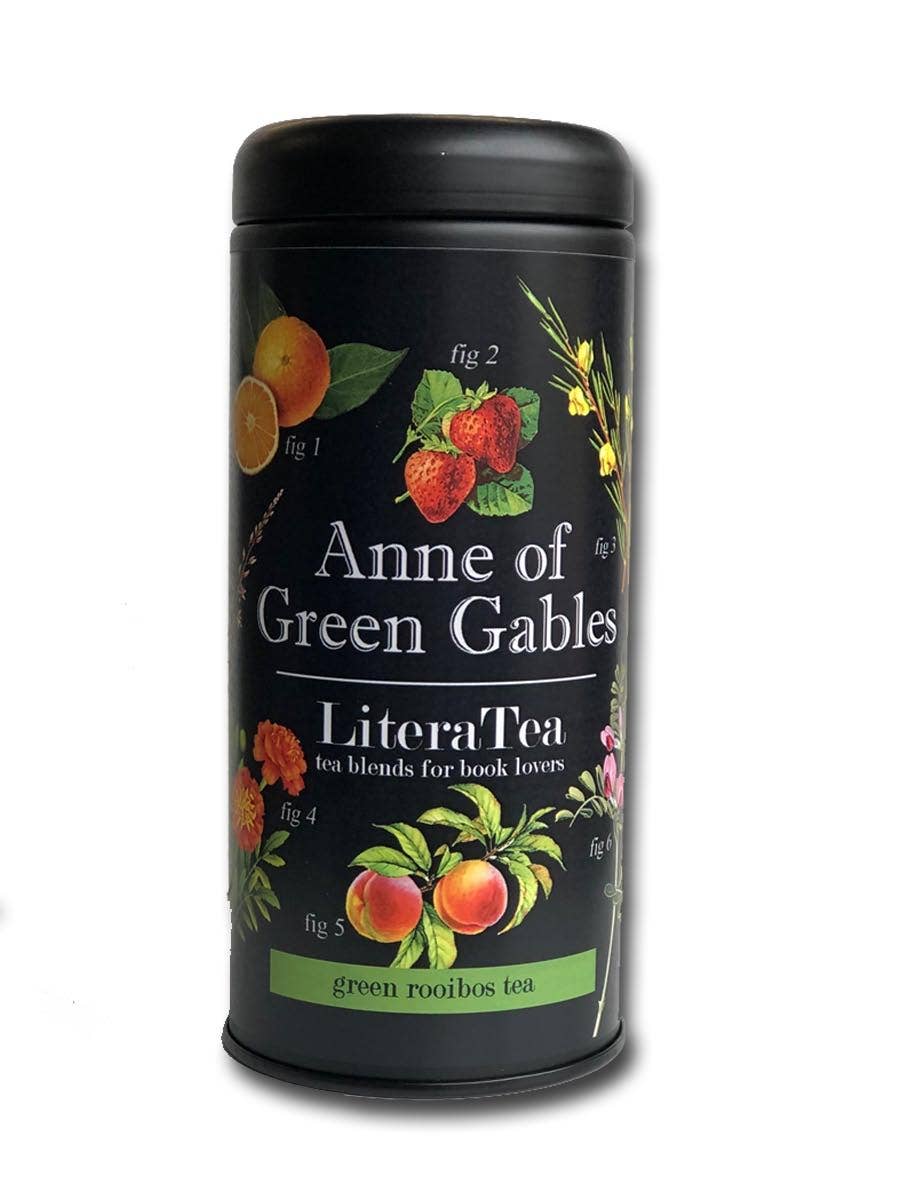 Fly Paper Products - Wholesale Loose Tea - Anne of Green Gables Green Rooibos Botanical Loose Left Tea1