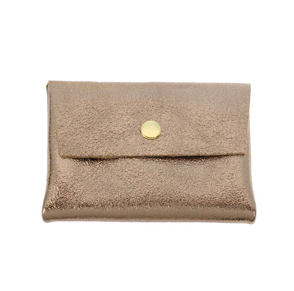Les Cleias - Wholesale Coin Purse - Women's - Iridescent leather wallet/card holder12