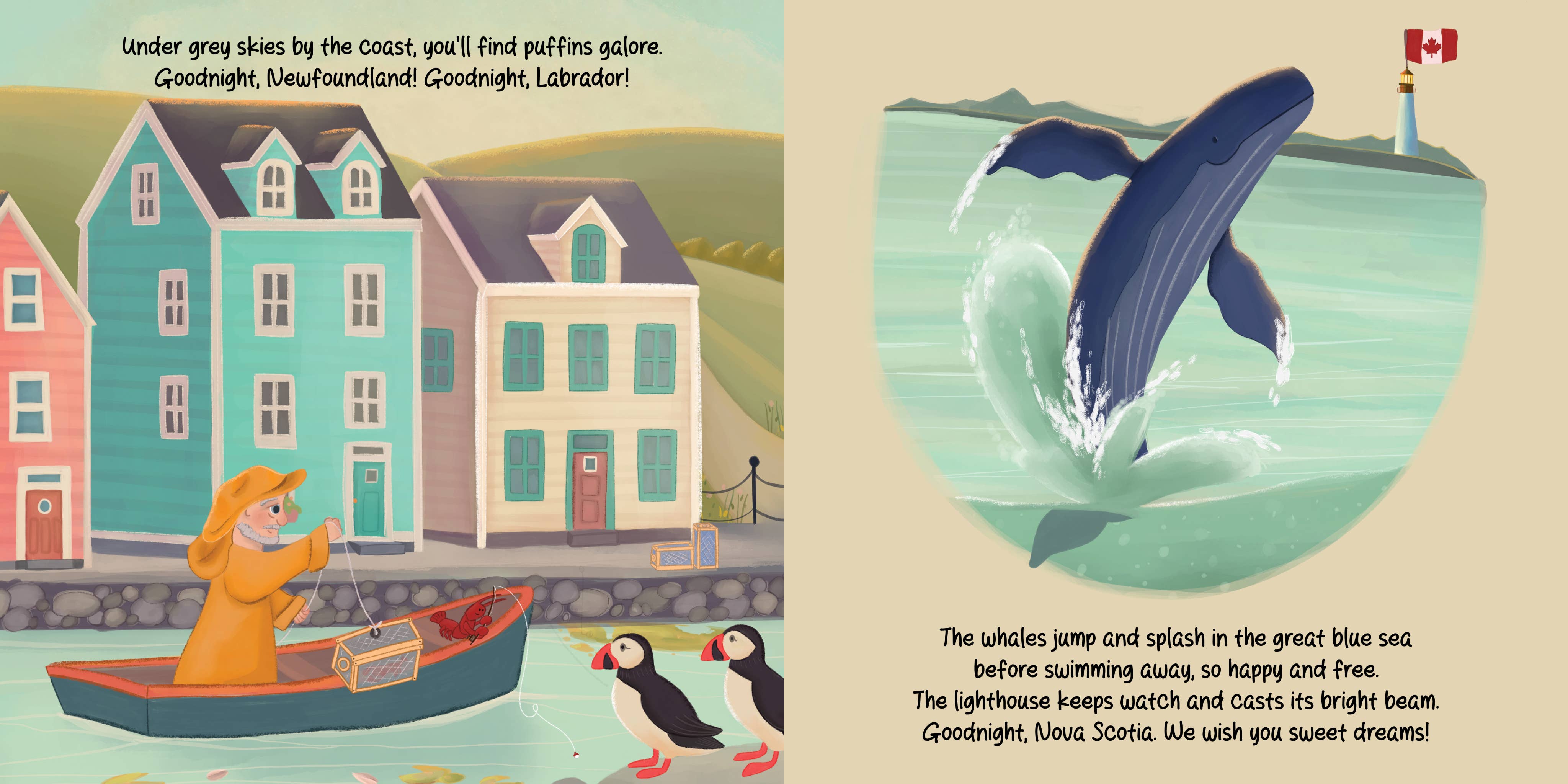 Taffy Tales Inc. - Wholesale Baby & Toddler Book (0-2) - Goodnight, Canada 9x9 board book6