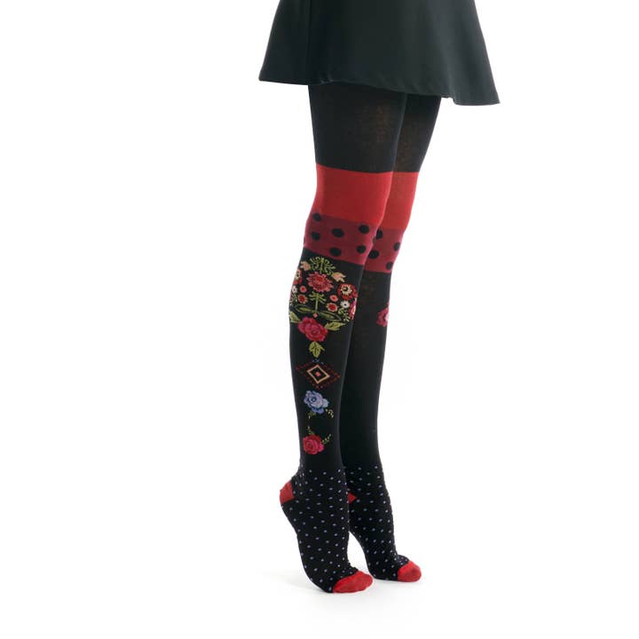 FIL DE JOUR - Wholesale Tights - Women's - Motanka Cotton Tights1