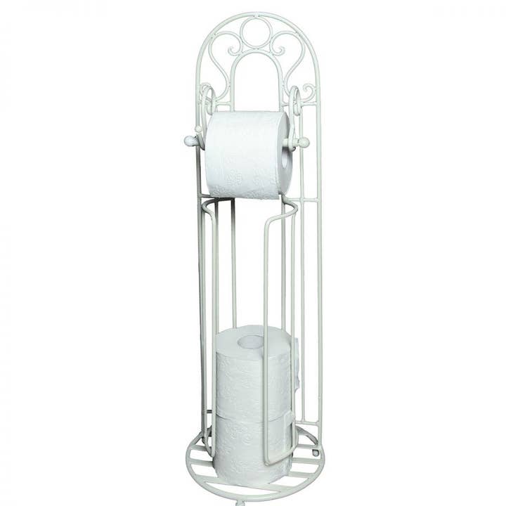 Ambiente Haus - Wholesale Toilet Paper Holder - toilet roll holder - increto, white