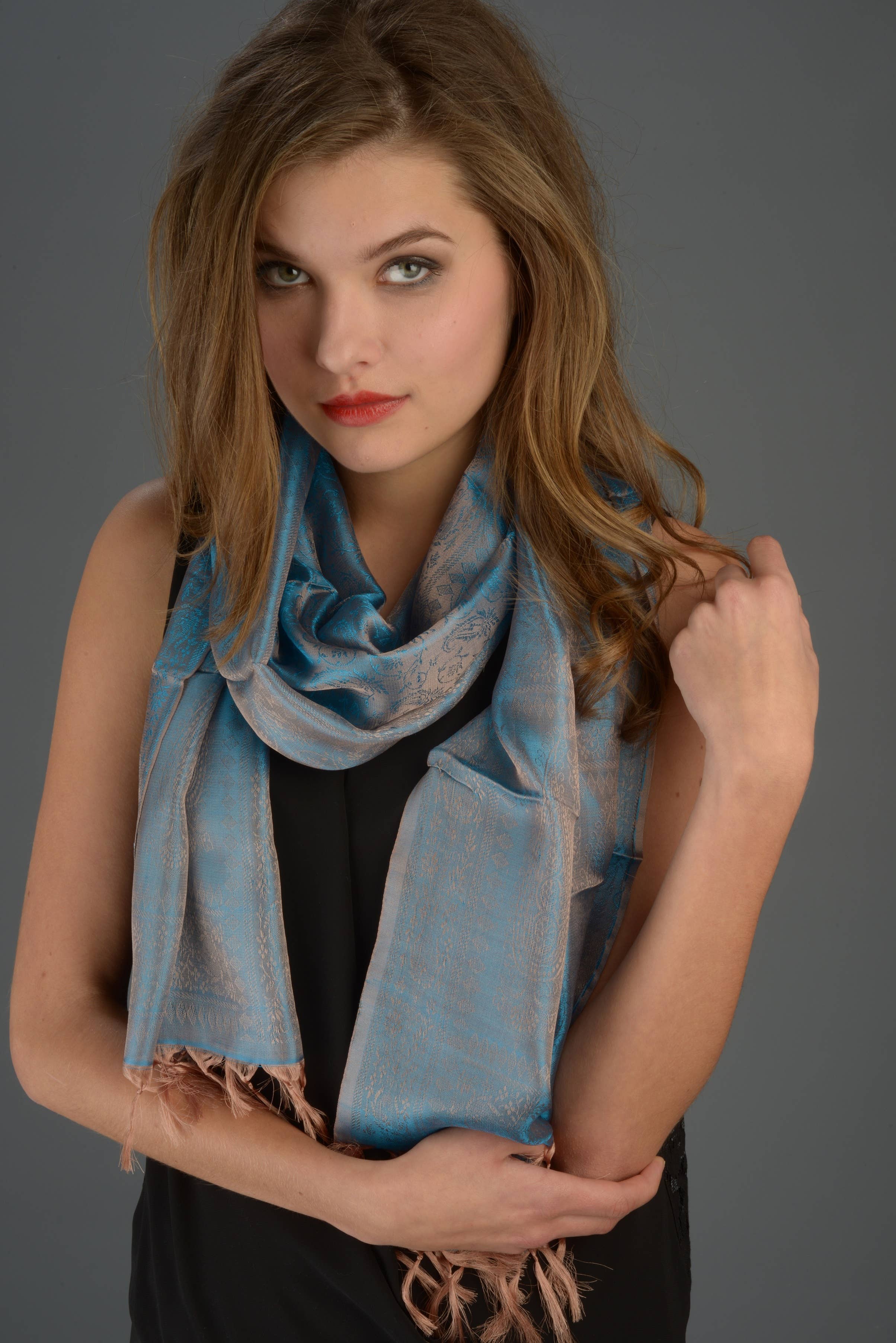 DIWALI PARIS – wholesale Head scarf – Women's – VARANASI SCARF - 100% SILK1