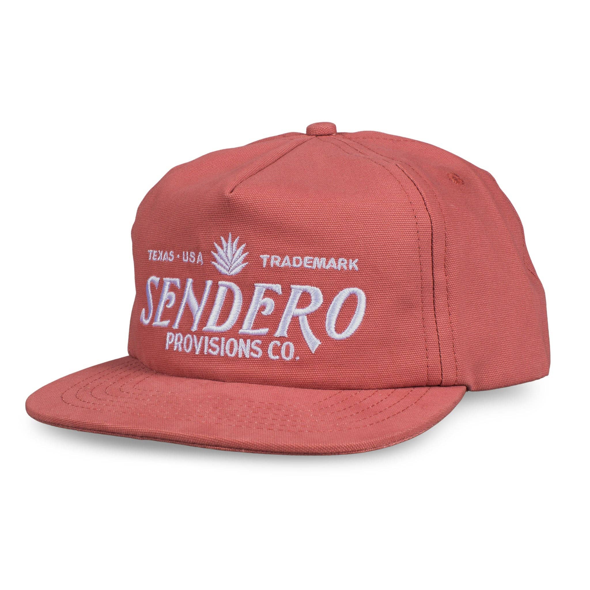 Sendero Provisions Company – Großhandel Flat Brim Cap – Unisex – Logo-Hut4